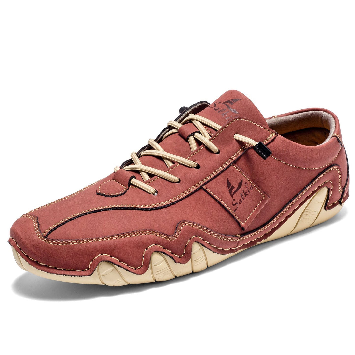 Chaussures classiques pieds nus pour Femme - Rouge / 38