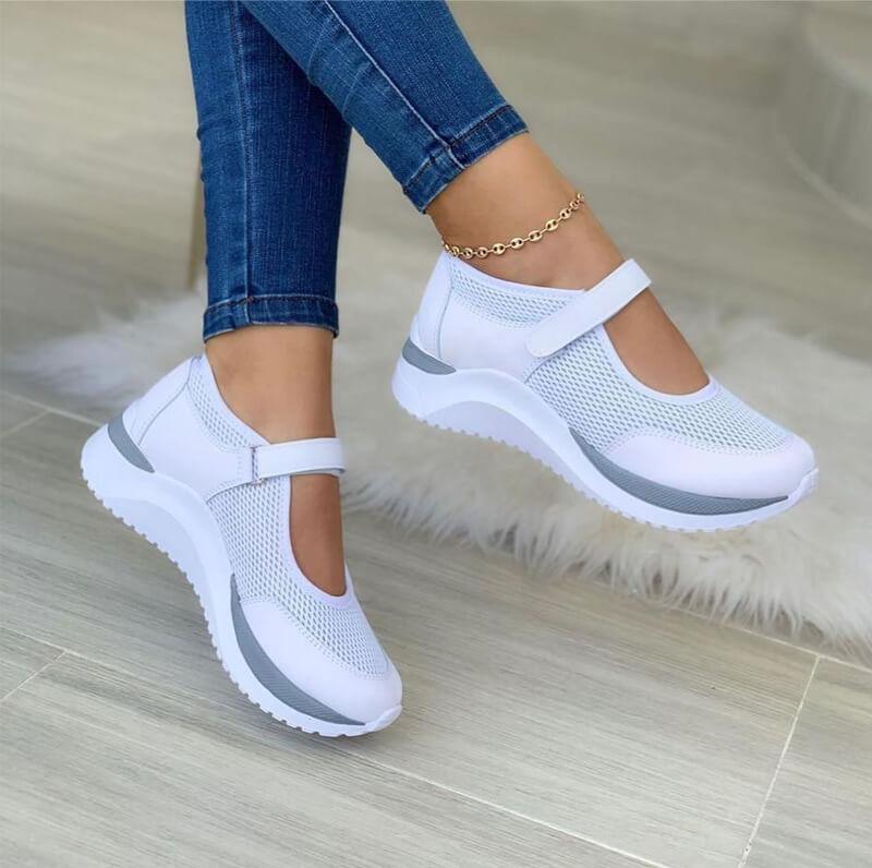 Louise | Chaussures Confortables Casual pour Femmes - Blanc / 36 - Shoes