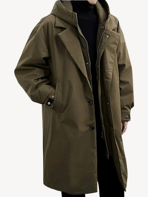 Manteau Long Confortable pour Homme