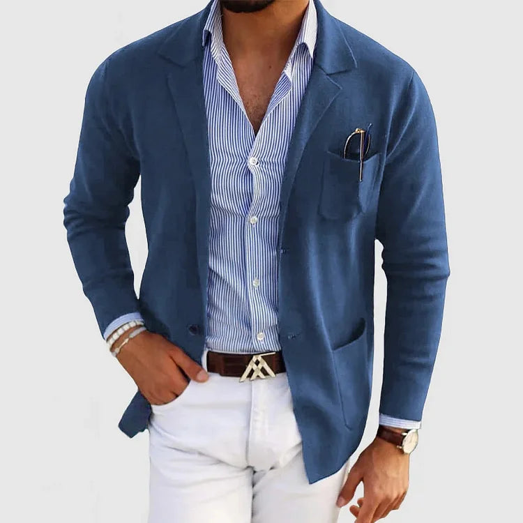 Marcel - Blazer Londonien Confortable - Bleu / S