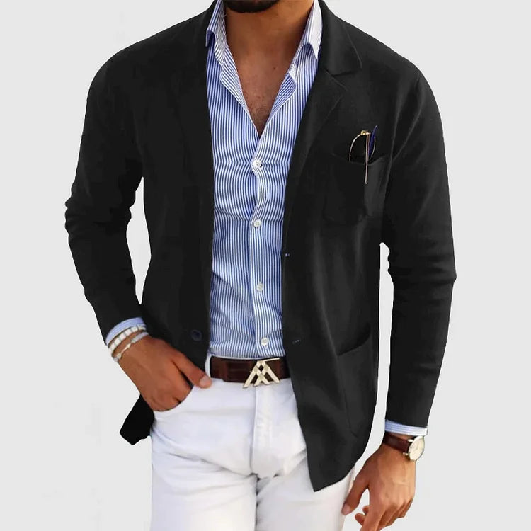 Marcel - Blazer Londonien Confortable - Noir / S