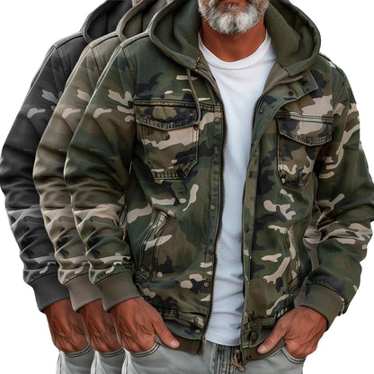 Nelson - Veste avec motif camouflage