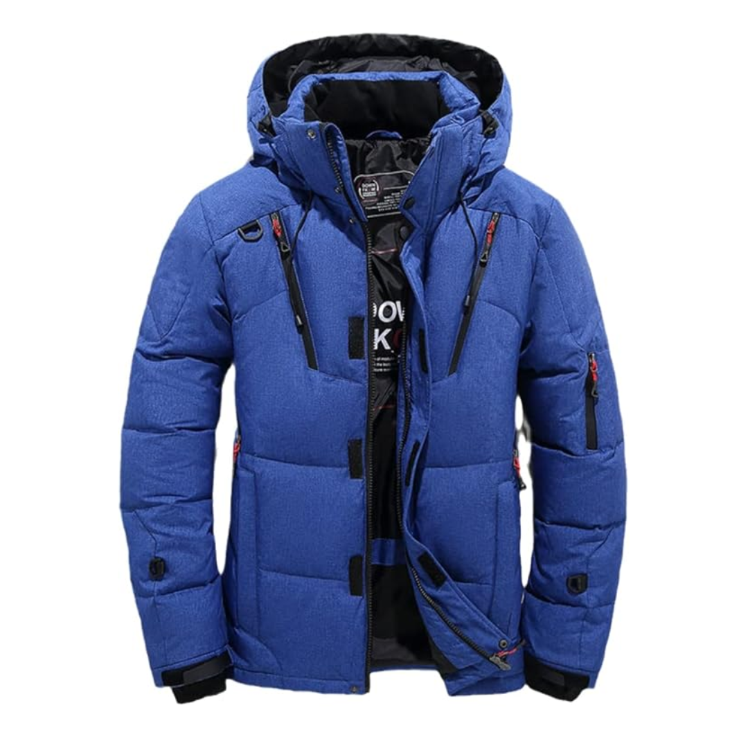 Parka en Duvet d’Oie - Bleu / S