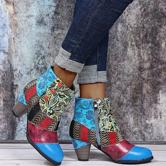 Suzanne | Bottines Mosaïque Chic