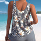 Tankini Décontracté à Imprimé Floral - Swimsuits