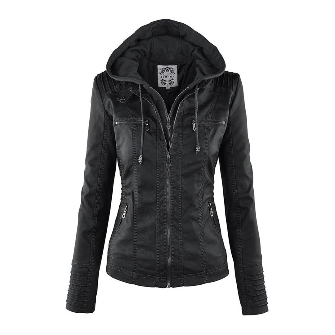 Veste en Cuir PU pour Femme