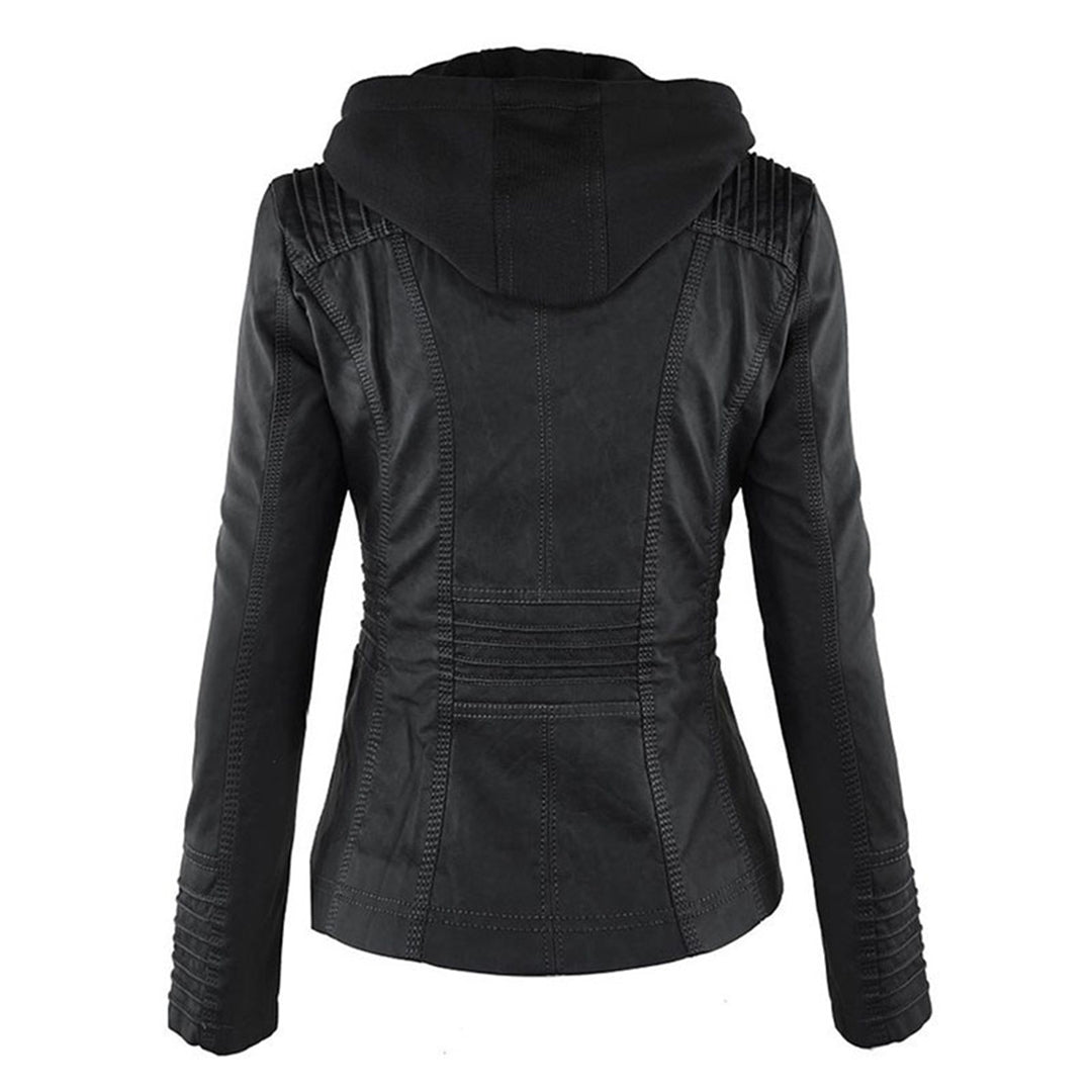 Veste en Cuir PU pour Femme