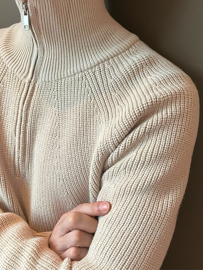 Veste Zippée en Tricot